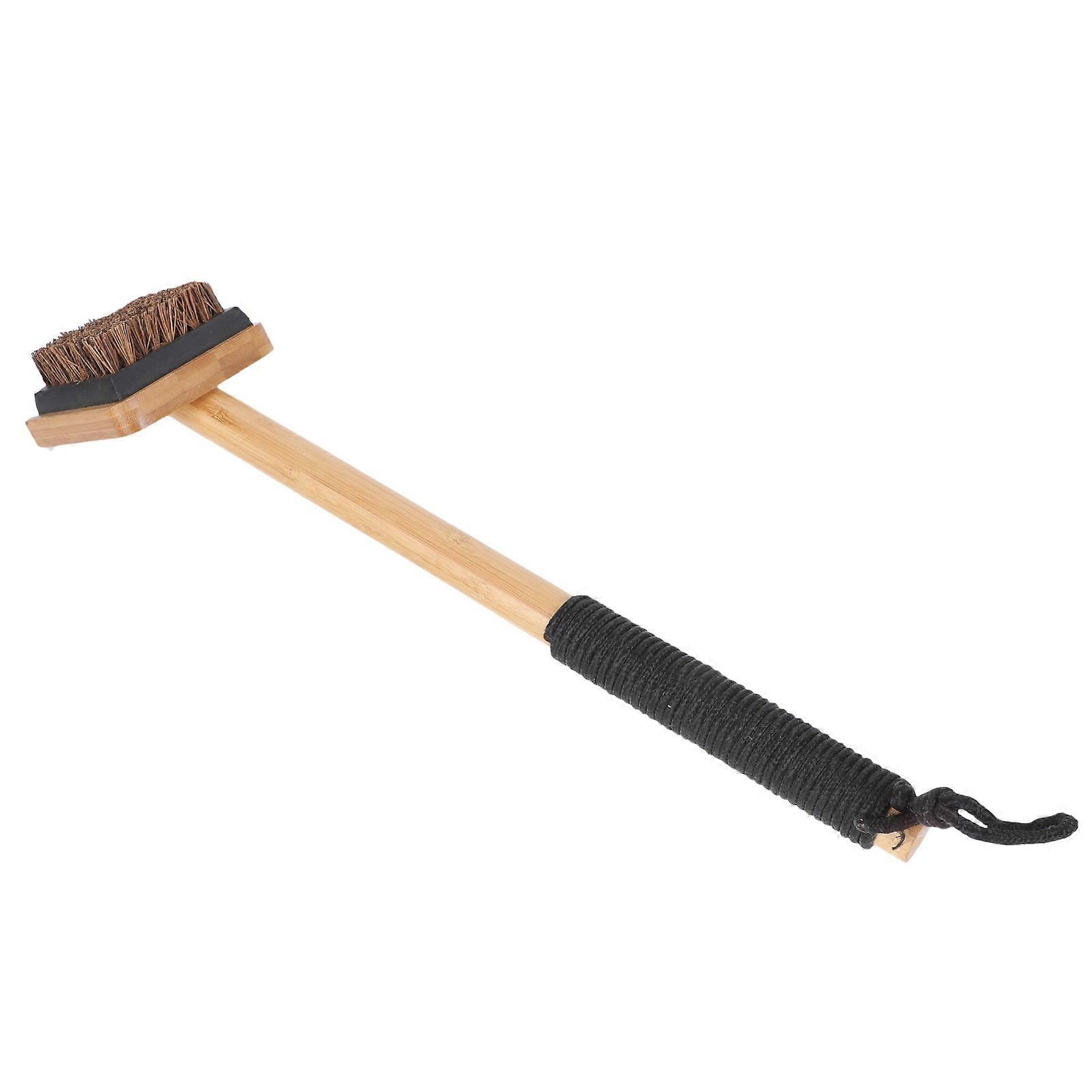 1pc Barbecue Grill Cleaner Brush Handle Durable Bbq Cleaning Tool For Safe And Efficient Grill Maintenance