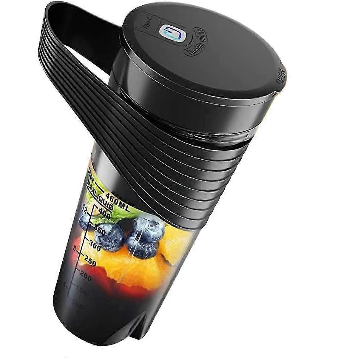 Black Mini Portable Multi-Function Juicer for Home Use