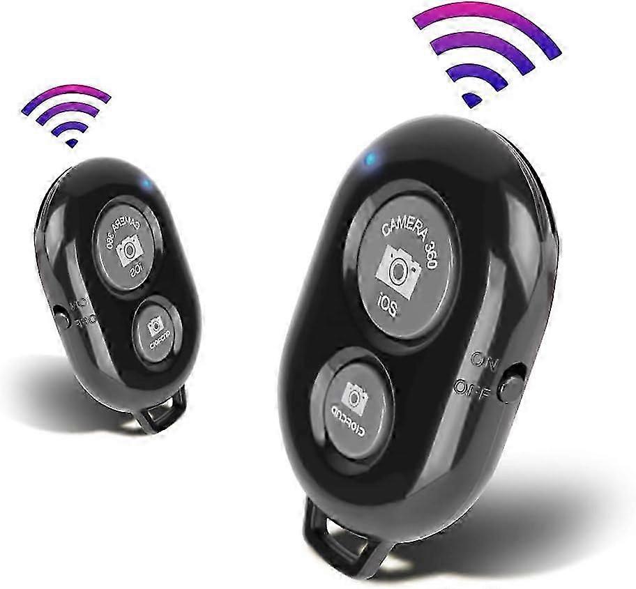 2 Stück Bluetooth-Kamerafernbedienung - Bluetooth-Fernbedienung für iPhone und Android-Handys