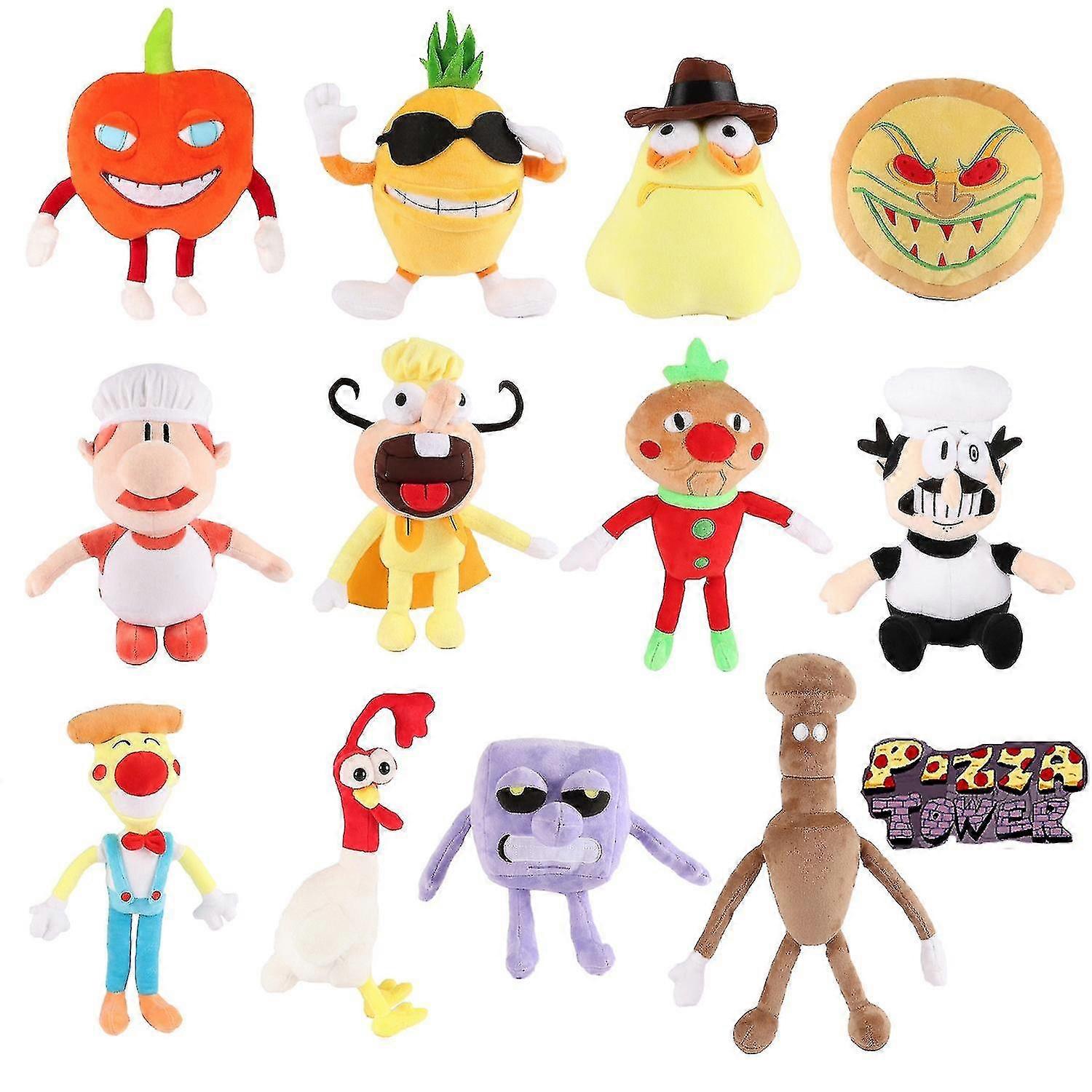 Pizza Tapappino Plush Pizza Tower Doll