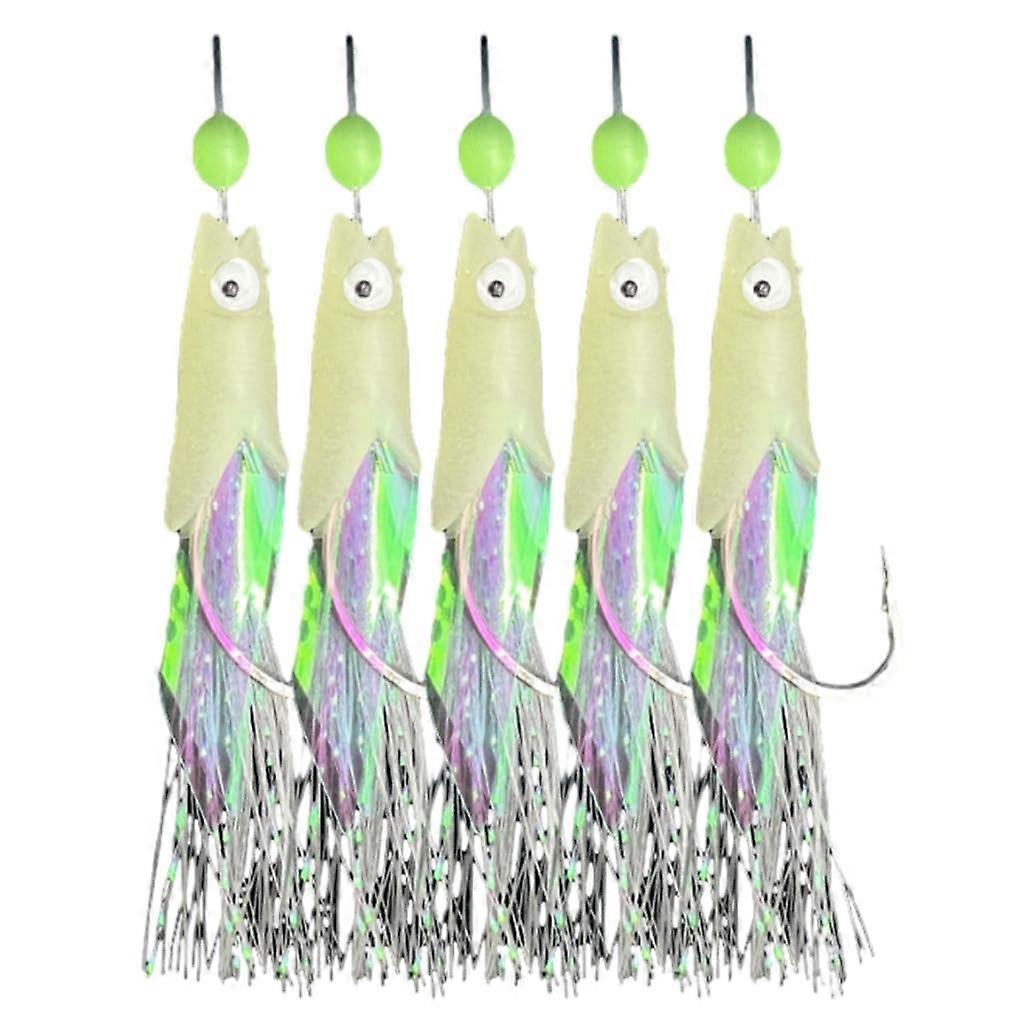 String Fishing Baits Strips Fish Skin Luminous Baits For Fishing Line Model 1