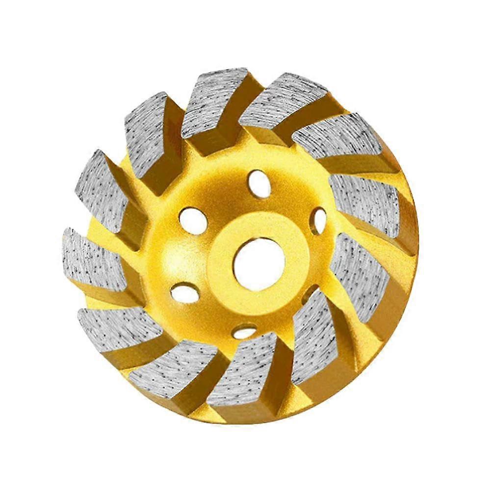 4 Inch Concrete Turbo Grinding Cup Wheel 12 Segments Heavy Duty For Angle Grinder 100mm x 16mm