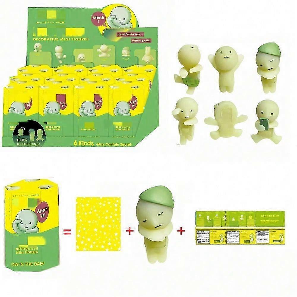 12PCS Dreams Glow in The Dark Figure, Glow in The Dark Figure