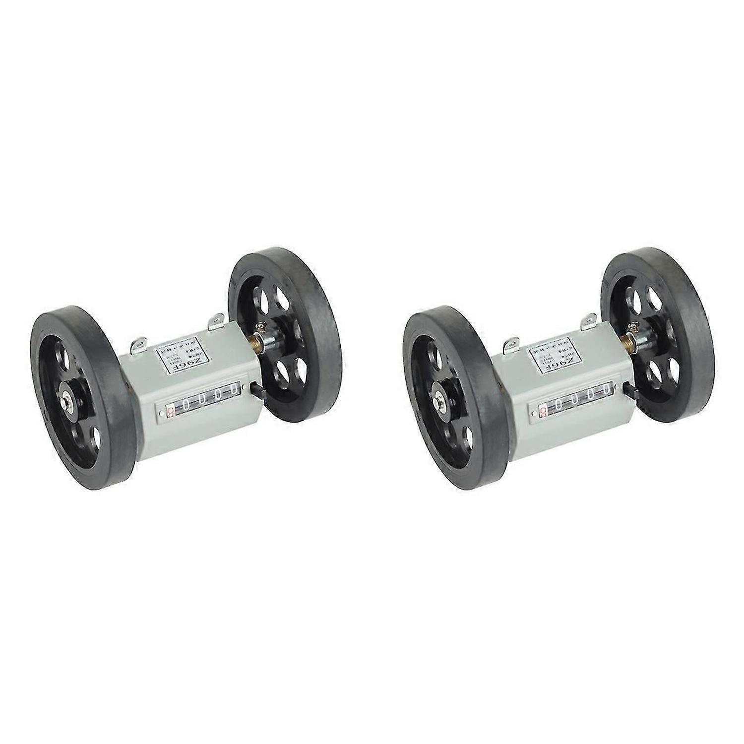 Z96-F Mechanical Length Distance Meter Counter Double Rolling Wheel