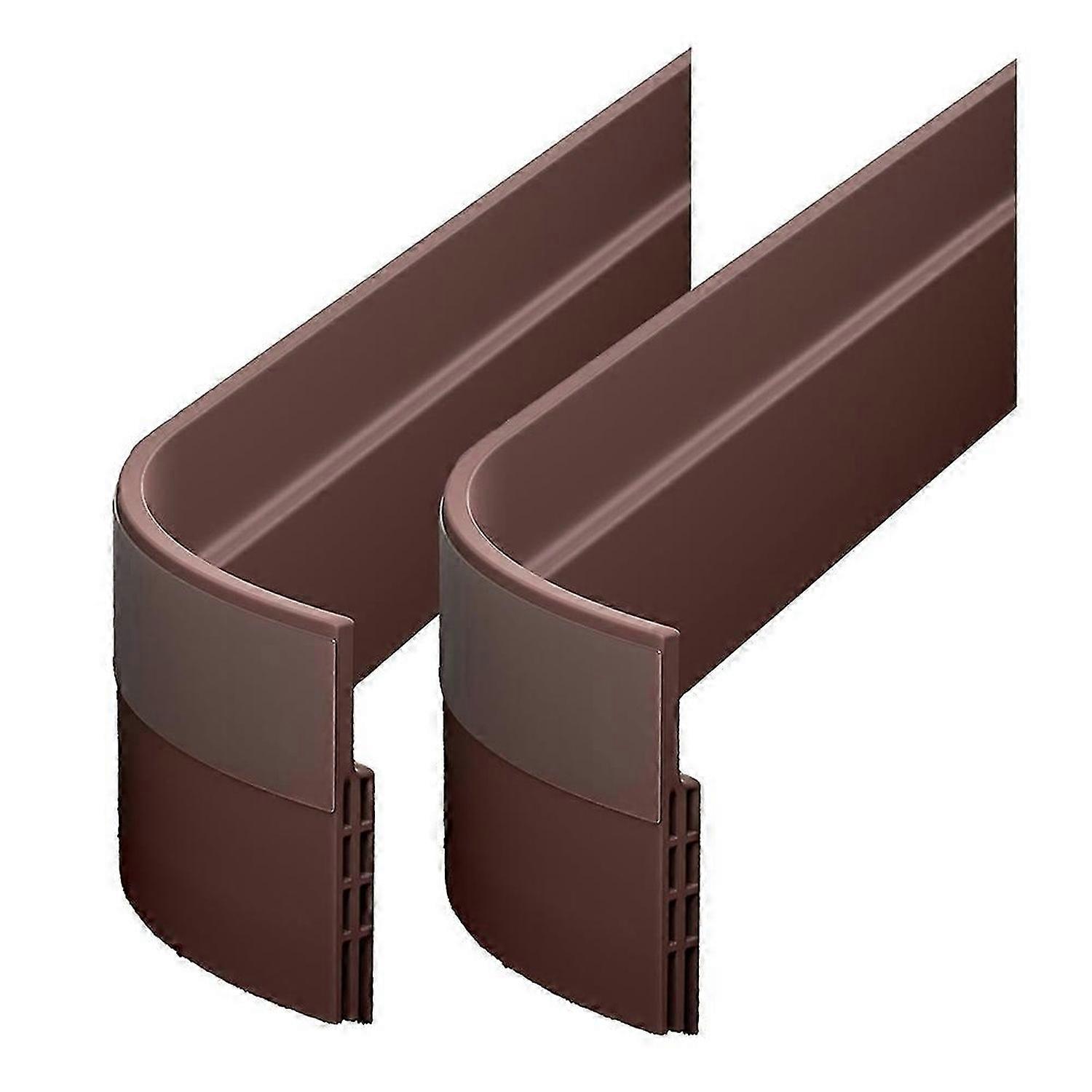 Adjustable Door Draft Stopper, Self-Adhesive Rubber Seal Strip for Bottom of Door, Sound-Proof, Wind