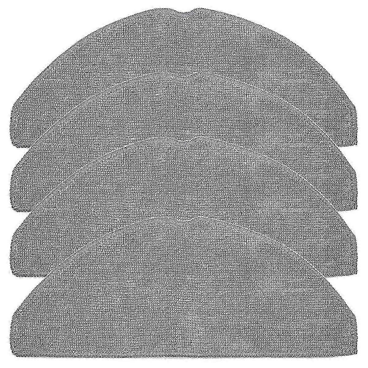 Replacement mop pads for L60 robot vacuum, 4 pack washable microfiber cloths