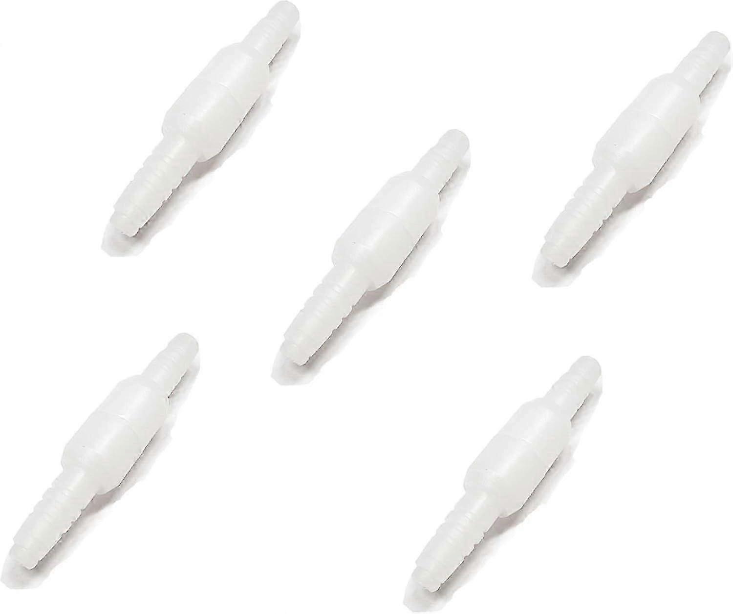5-Piece Oxygen Tubing Swivel Connectors for Home Use - 360-Degree Rotation, UK Standard