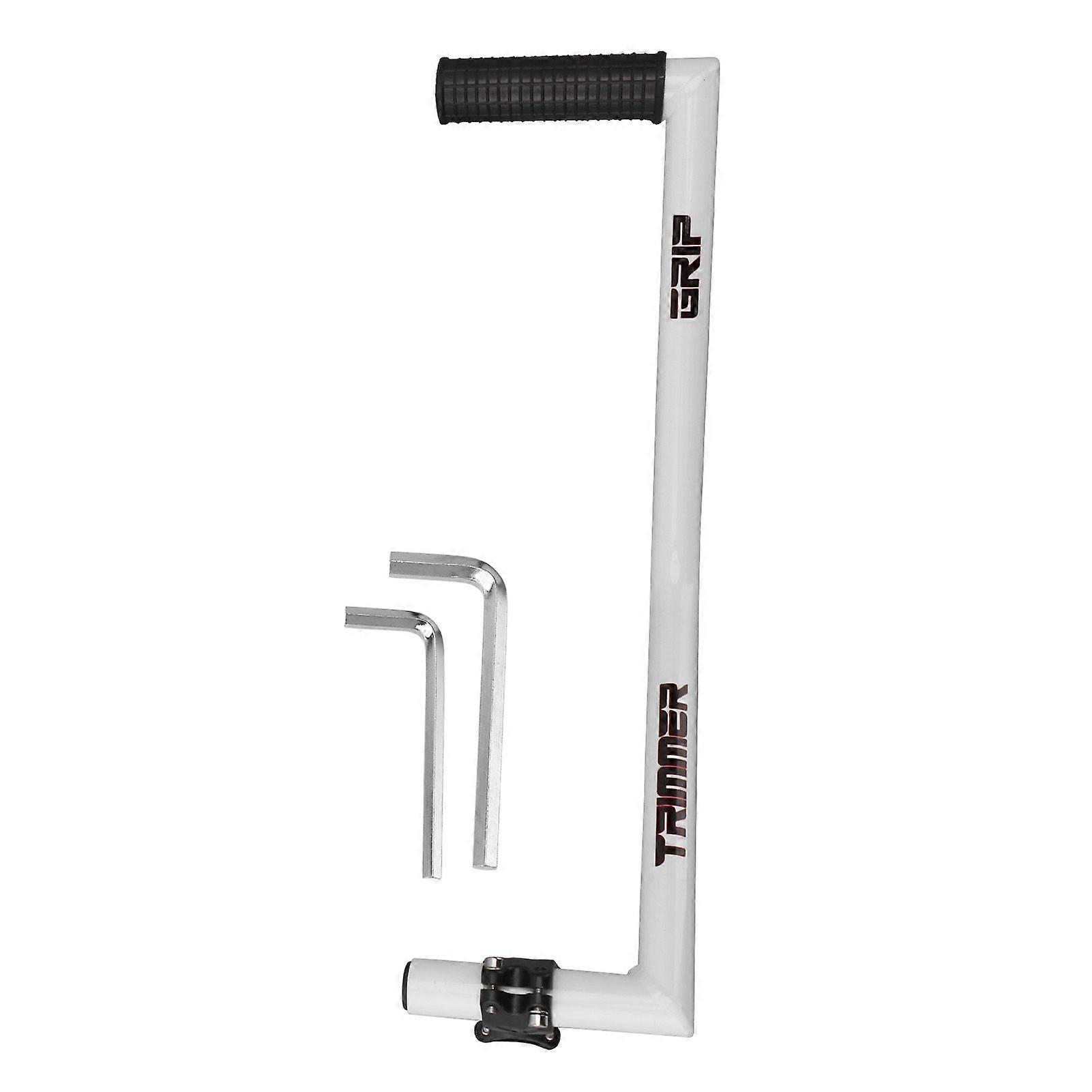 String Trimmer Handle Grip Aluminium Alloy Simple Installation Ergonomic Comfortable Trimmer Accessory for Lawn