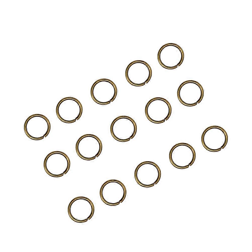 Open Rings for Jewelry 200Pcs Metal Split Rings for Craft Projects