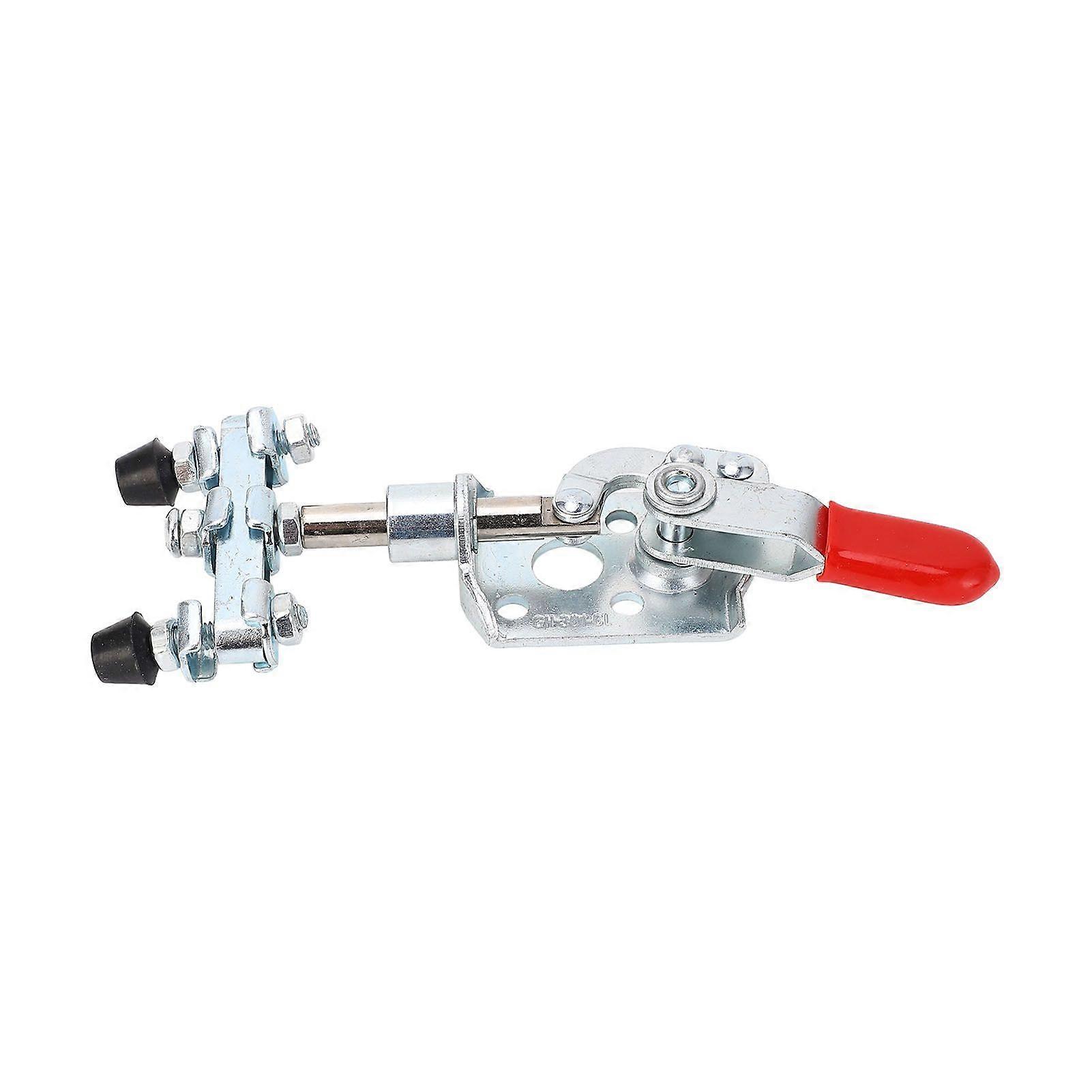Left Right Push Pull Toggle Clamp Iron Dual Head Quick Release Push Pull Clamp for Machine Operating