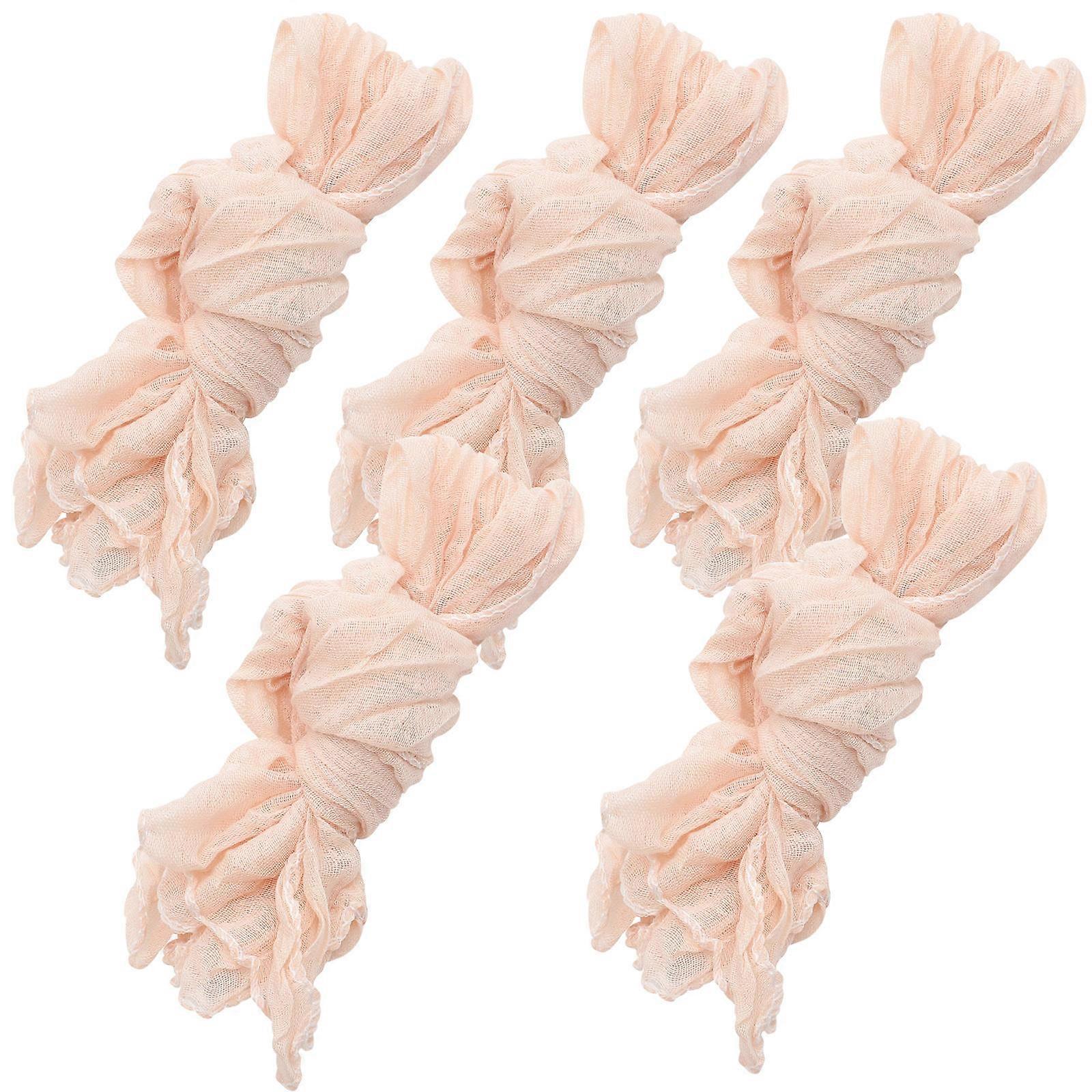 Elegant Tablecloth Desk Cloth for Decoration 5Pcs Wear-Resistant Set