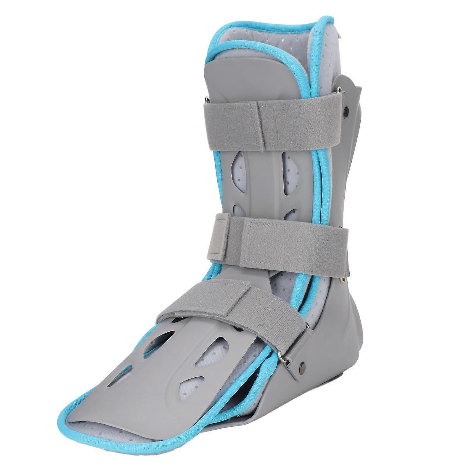 Ankle Brace Breathable Tightness Adjustable Fracture Recovery Foot Ankle Fixing Splint with BaffleLeft Foot
