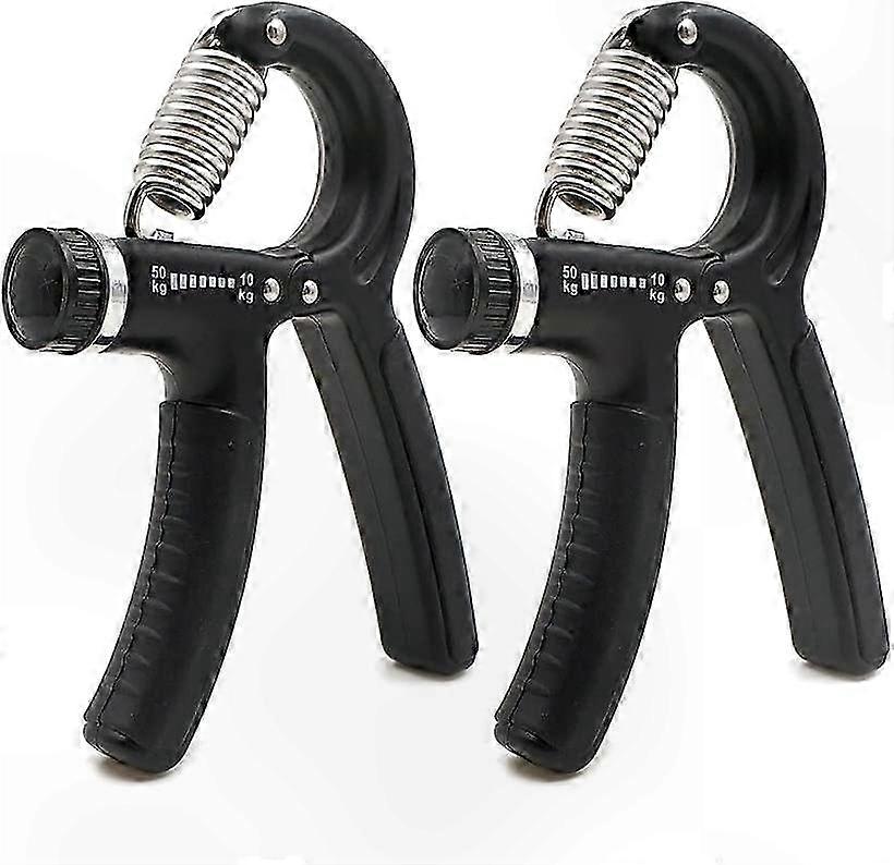 Adjustable Resistance Hand and Forearm Strengthener - 2 Pack Weighted Trainer for Wrist Exercise