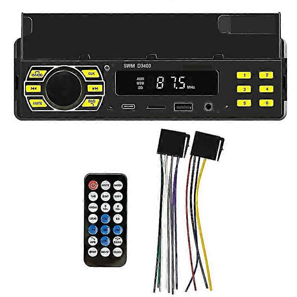 For 4 Channel 45w Bluetooth Car Radio Car Mp3 Player Plugin