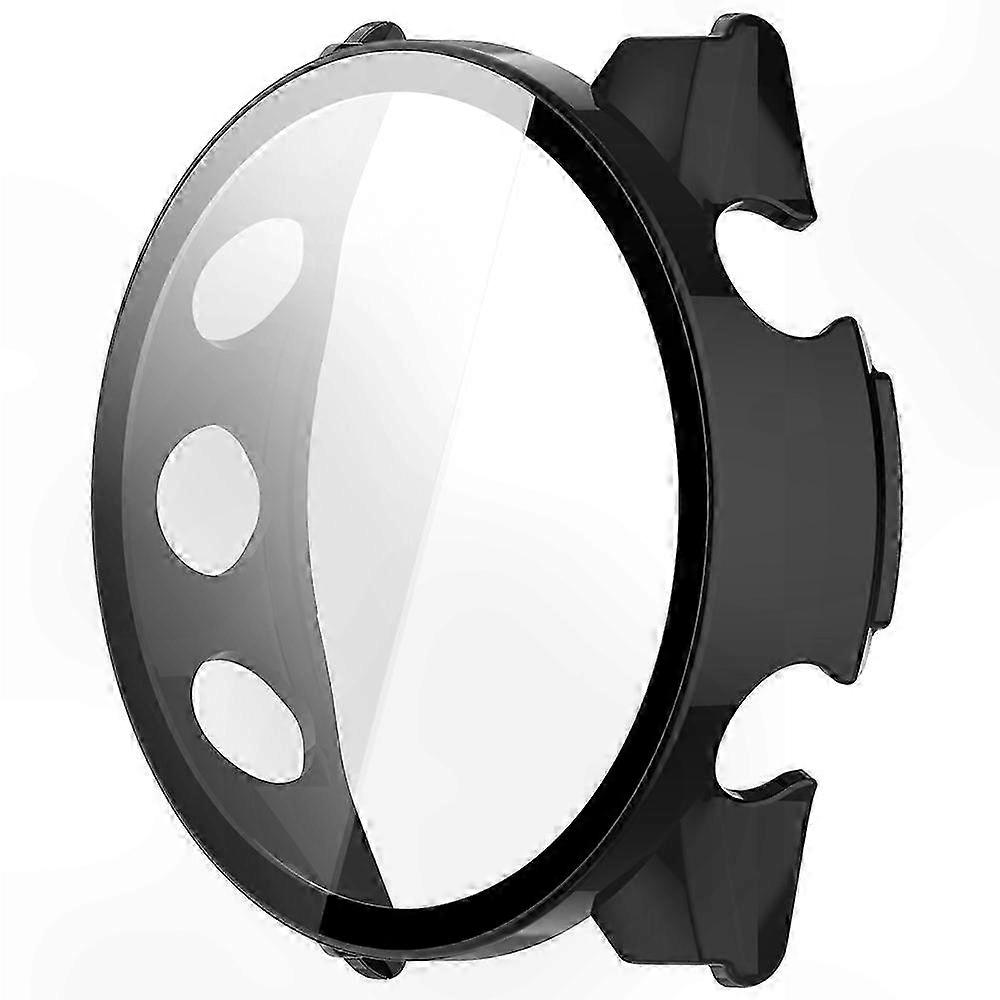 Rugged Polycarbonate Case with Tempered Glass Screen Guard for GPS Smartwatches