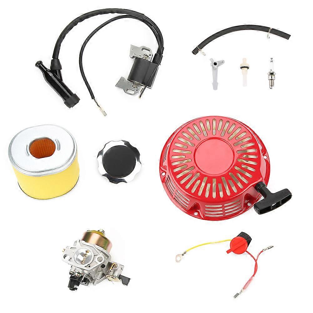 Lot de 9 consommables pour moteur à essence Honda GX340 GX390, bobine d'allumage, bougie d'allumage, filtre à air