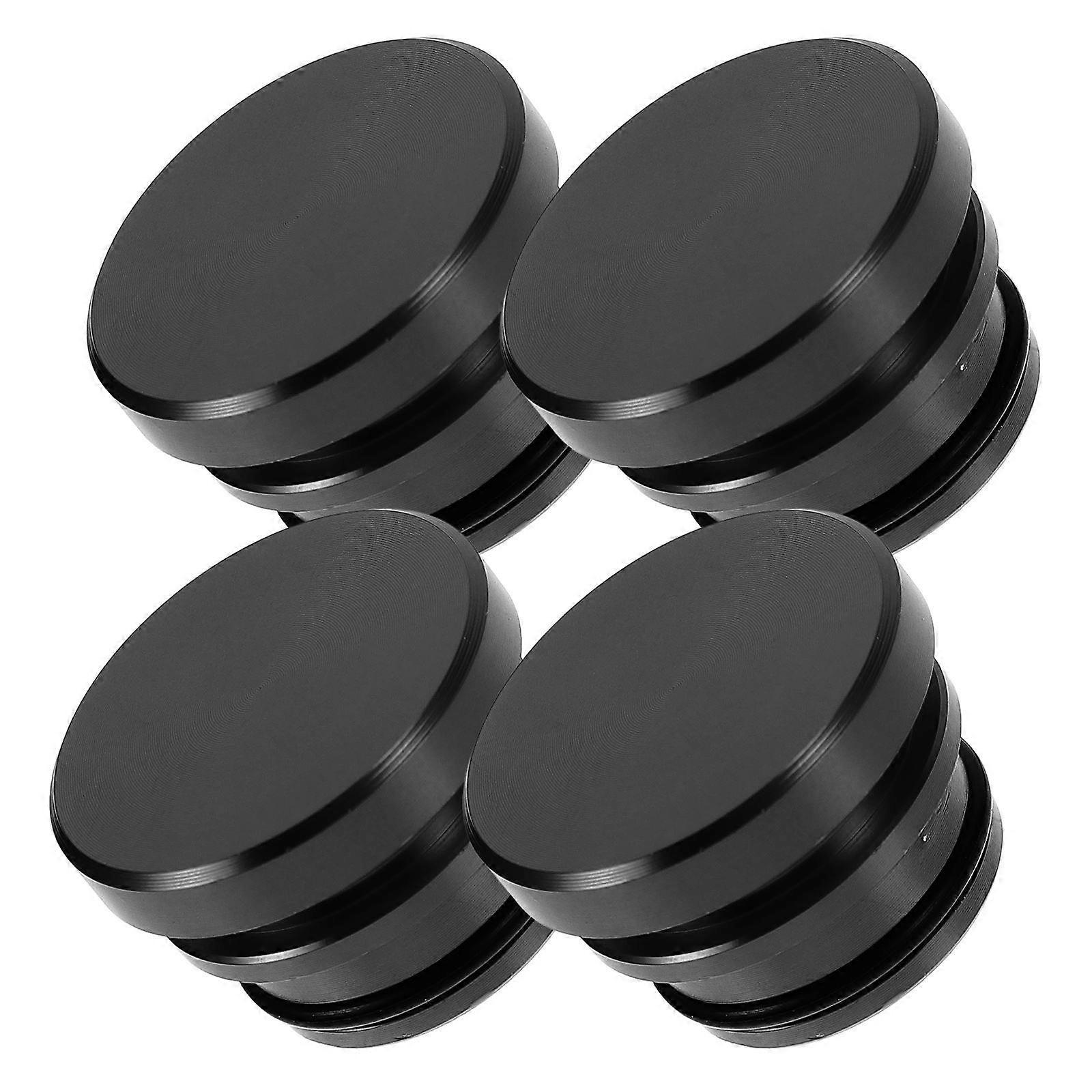 Lighter Cover Cap for Car Socket Protection Aluminum 16Pcs