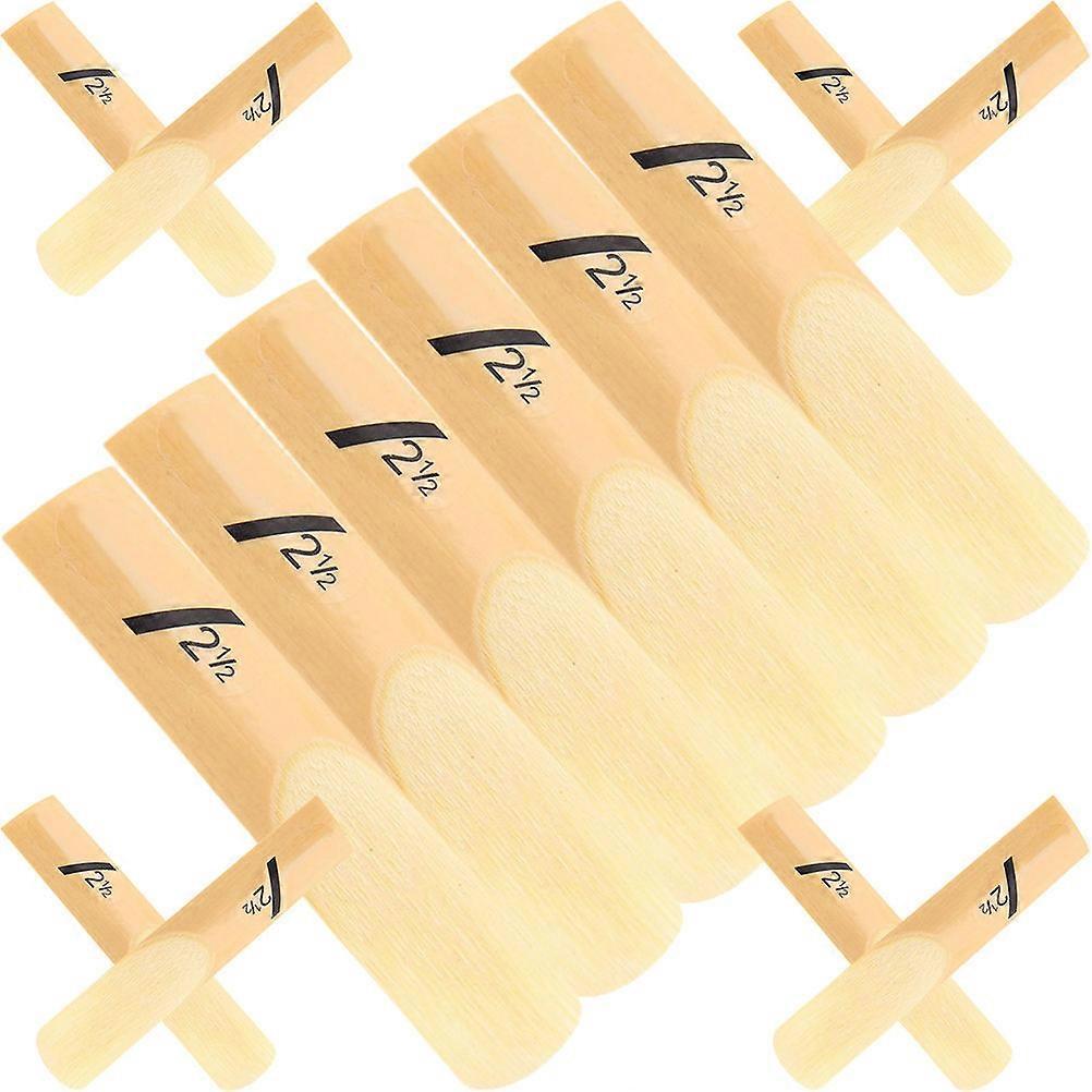 Saxophone Reeds Replacement 250Pcs for Instrument Use in Khaki Color