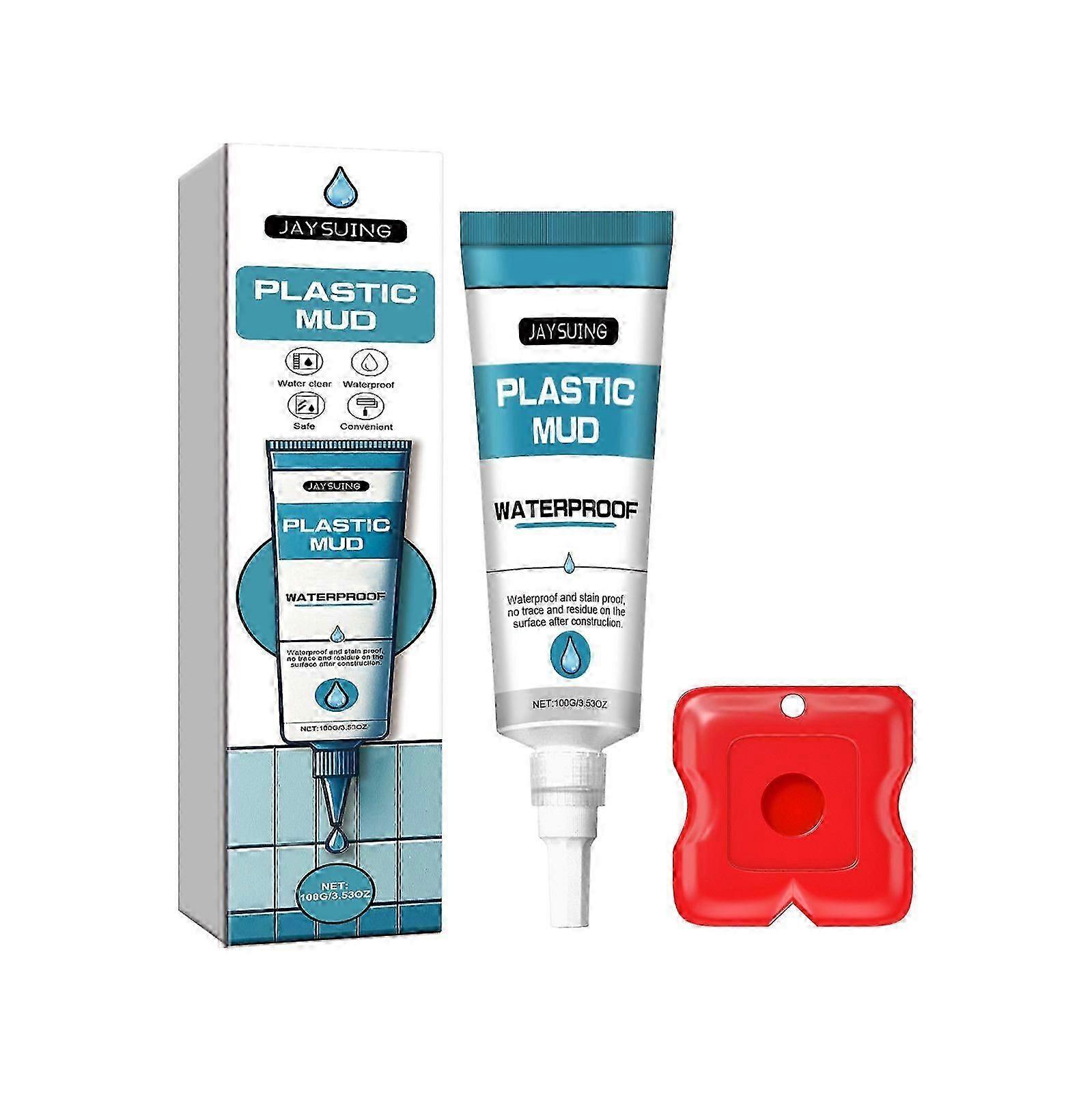 Waterproof Tile Gap Repair Kit - Easy-to-Use Plastic Mud with Epoxy Resin, Nano Silicon for Wall & Floor, Anti-Fouling & Fast Drying, Perfect for Bath