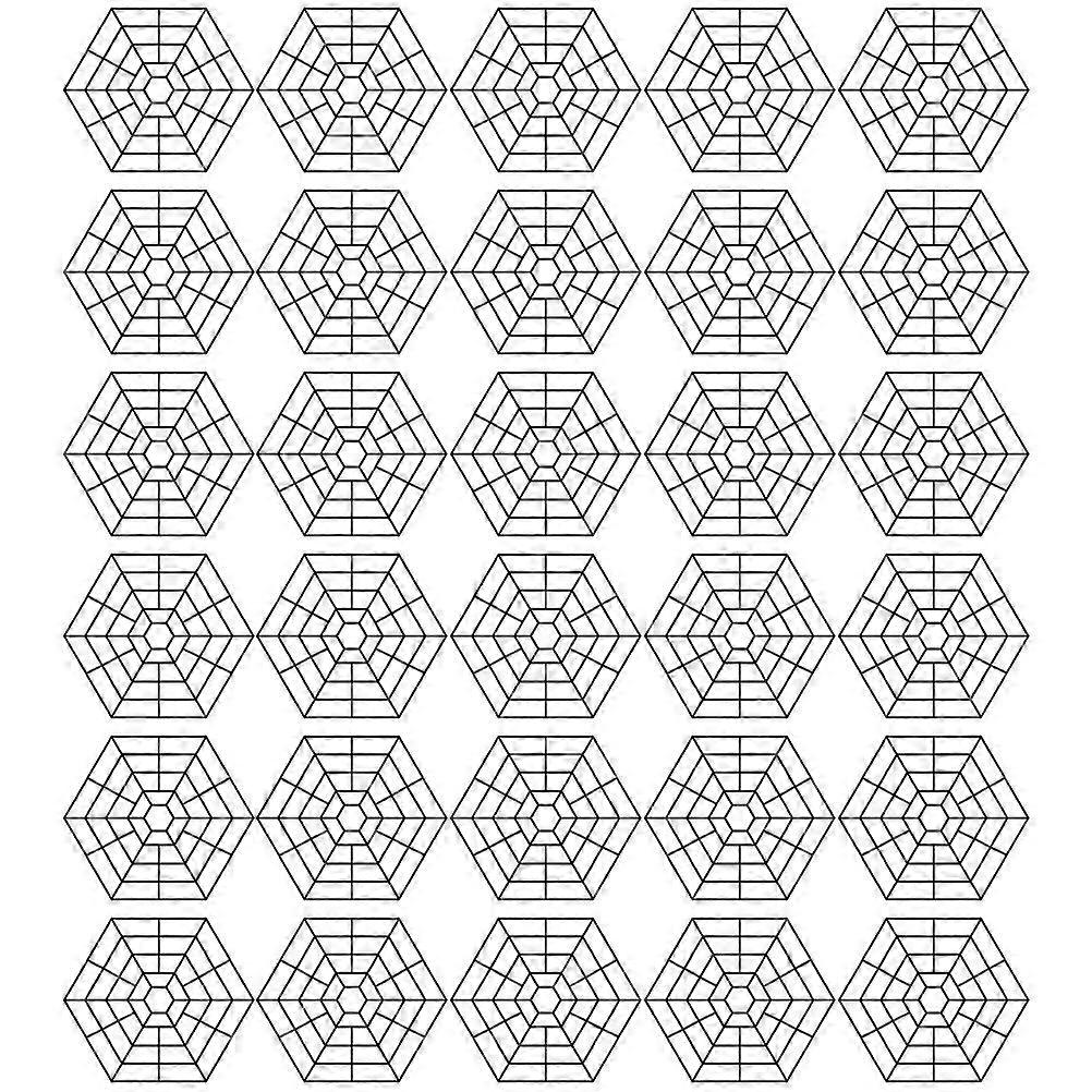 Six Angle Fish Protector Nets for Pond Safety Plastic 60Pcs