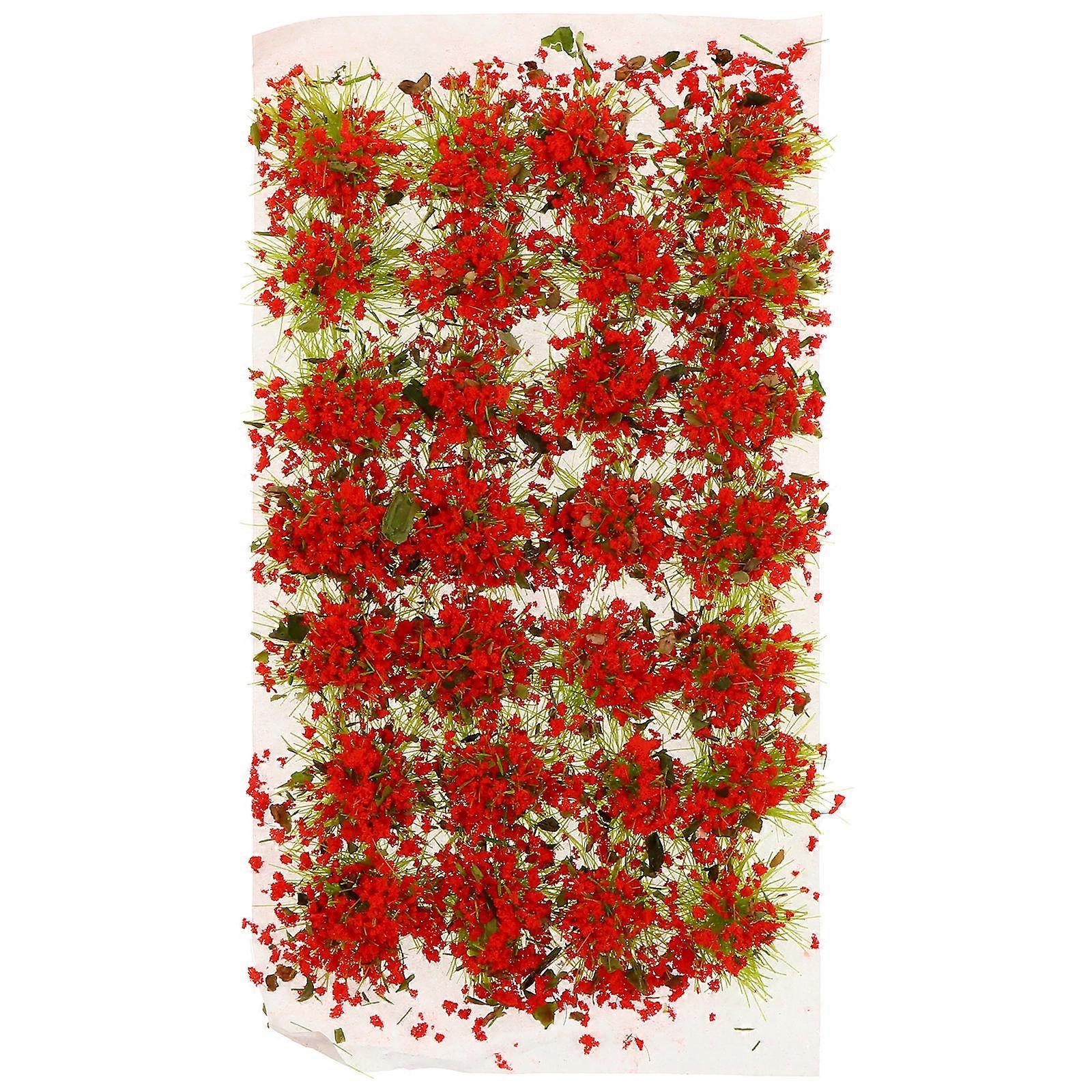 Decorative Artificial Mini Flower Cluster For DIY Projects Compact Scene Adornment 2 Boxes