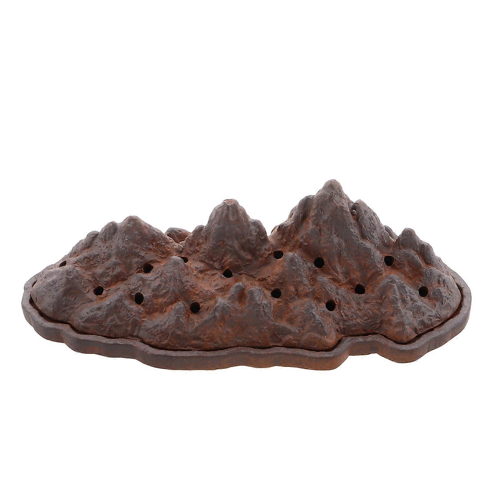Rustic Incense Stick Burner For Indoor Meditation And Relaxation Enhancing Your Home Fragrance 2Pcs
