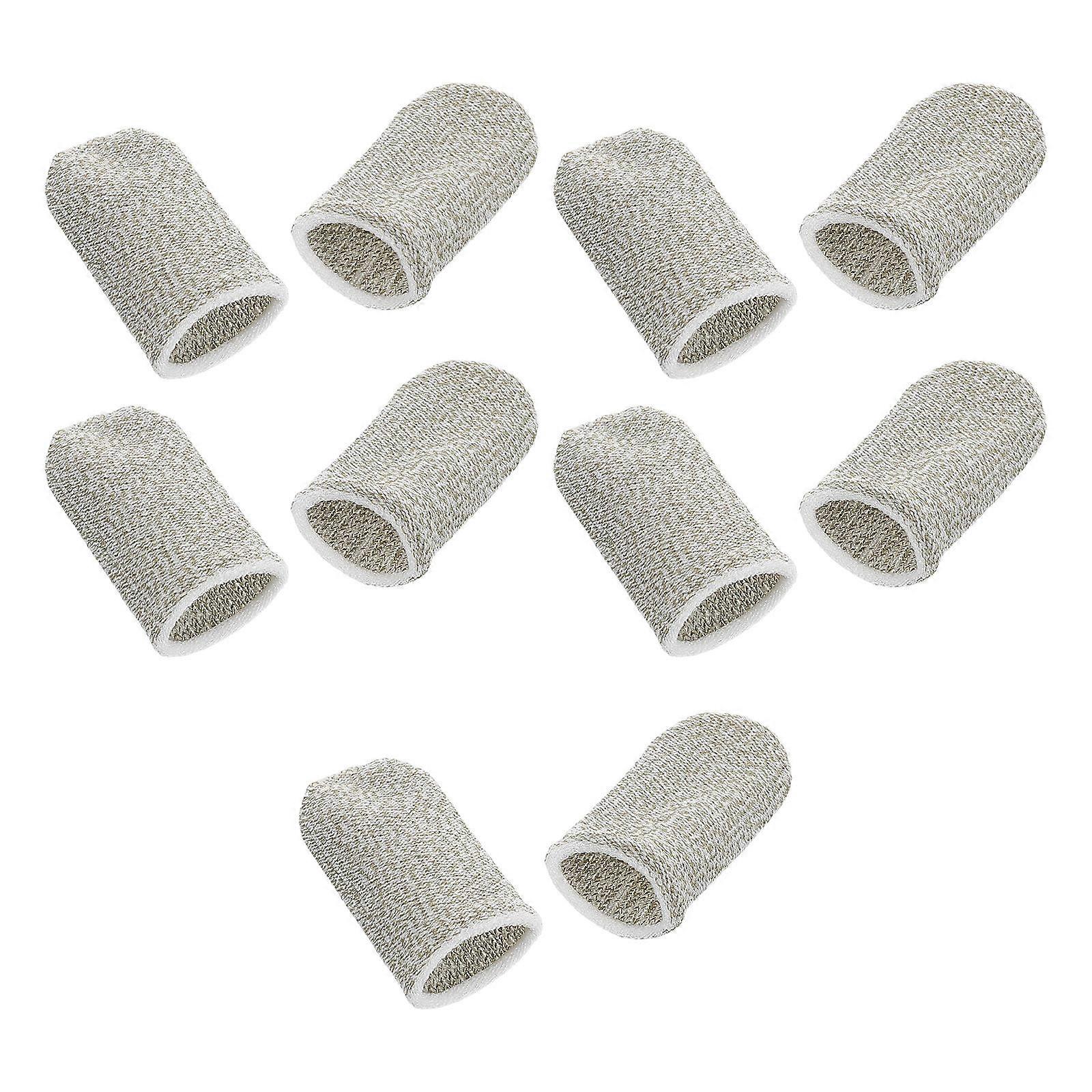Gaming Finger Sleeves Sensitive Touchscreen Covers for Game Control 10Pcs