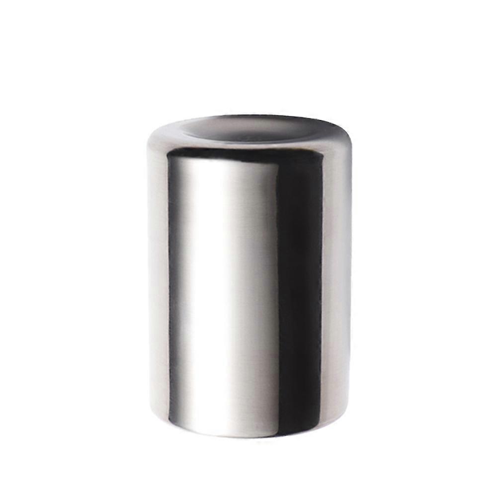 3Pcs Toothpick Jar for Table Use Silver Stainless Steel Toothpick Holder