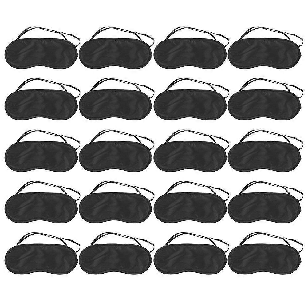 Comfortable Eye Masks 40Pcs Blindfolds for Sleeping Simple Design Suitable For Light-sensitive Environments
