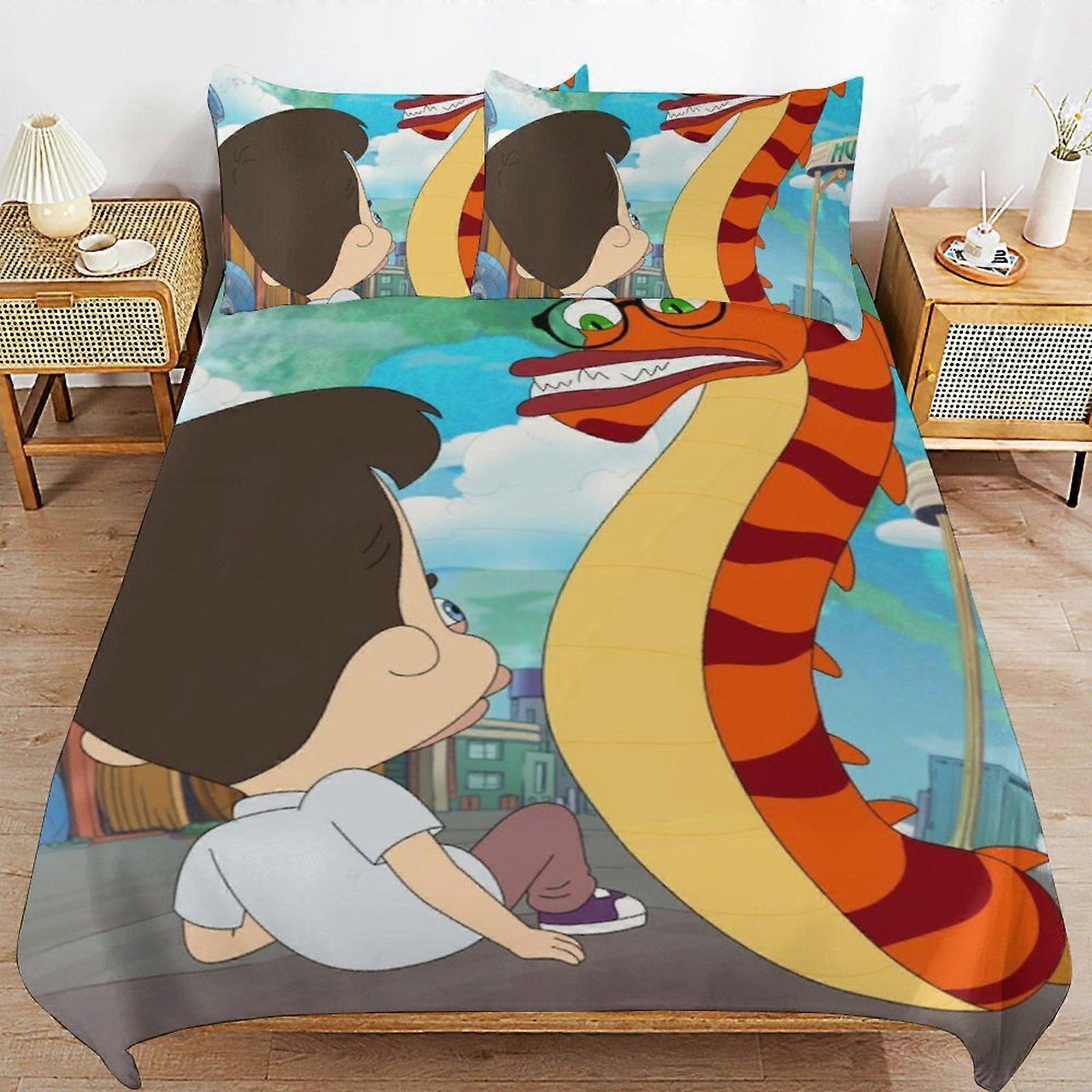 D309 Big Mouth Warm Sleep Support Easy Handling Soft Build Hotel Grade Structure Duvet Cover Sets Routine S309