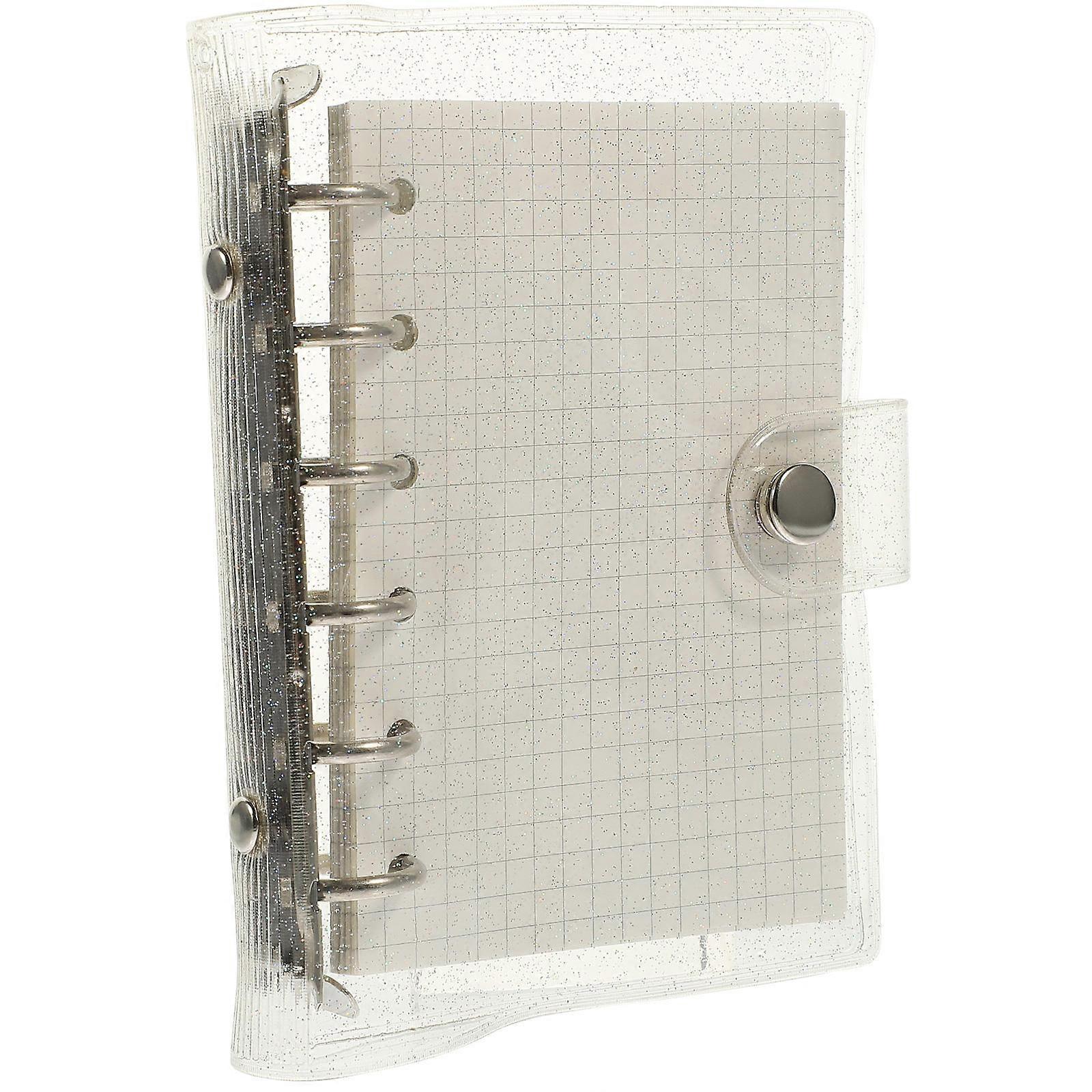 Fashionable Loose-leaf Notebook 6-Rings Binder For Gift Giving 5.70X4.72X0.98in Waterproof Notepad 5Set