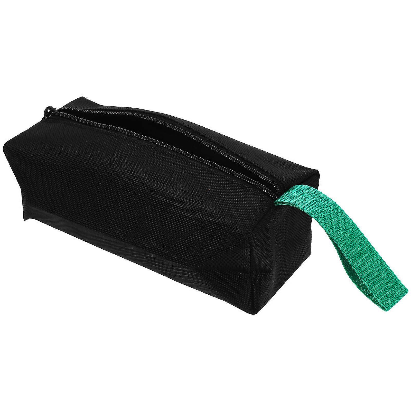 Rectangular Tools Organizer Bag Oxford Cloth Carrier For Workshop Men 10.02X3.93X3.73In 1Pack
