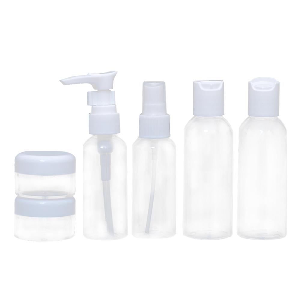 Lotion Bottle Portable Travel Container Refillable Set with 18Pcs