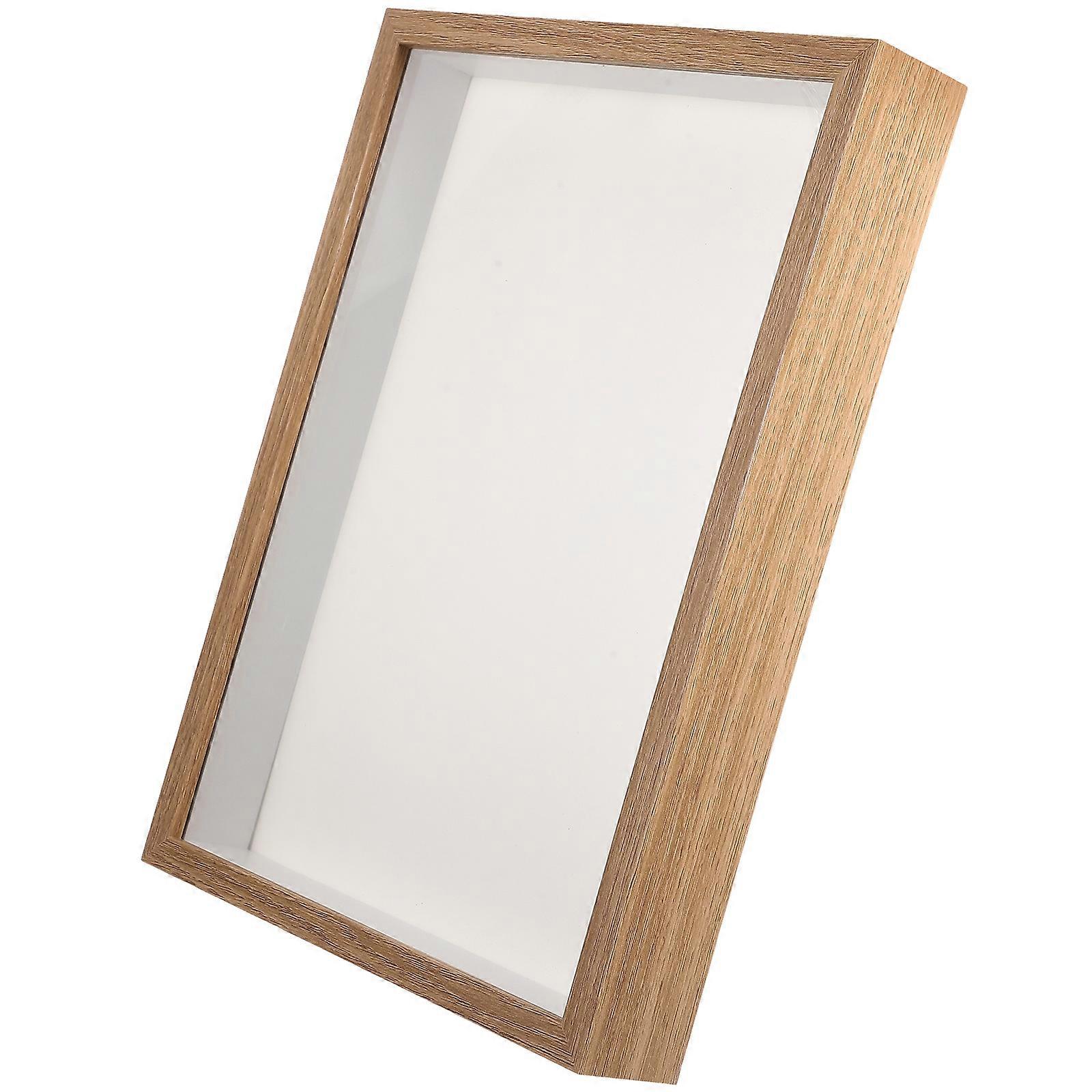 Versatile Flower Display Case 3Pcs 3D Floating Frame For Room Decor 29.7X21X3CM Multi