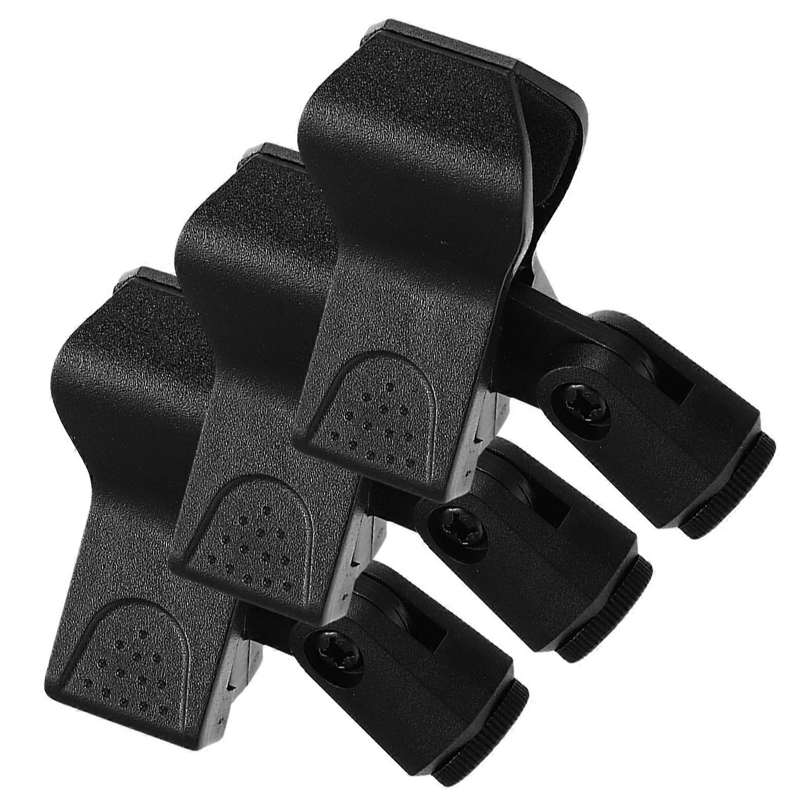 Reliable Mic Clamp Microphone Holder for 9Pcs Universal Clips