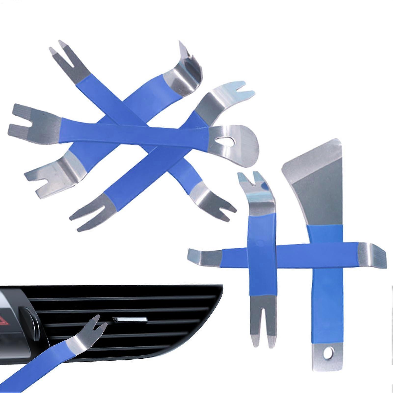 Auto Trim Removal Tool Kit 7 Piece Car Door Clip Puller Set Interior Removal Tools For Vehicle Window Dash Upholstery