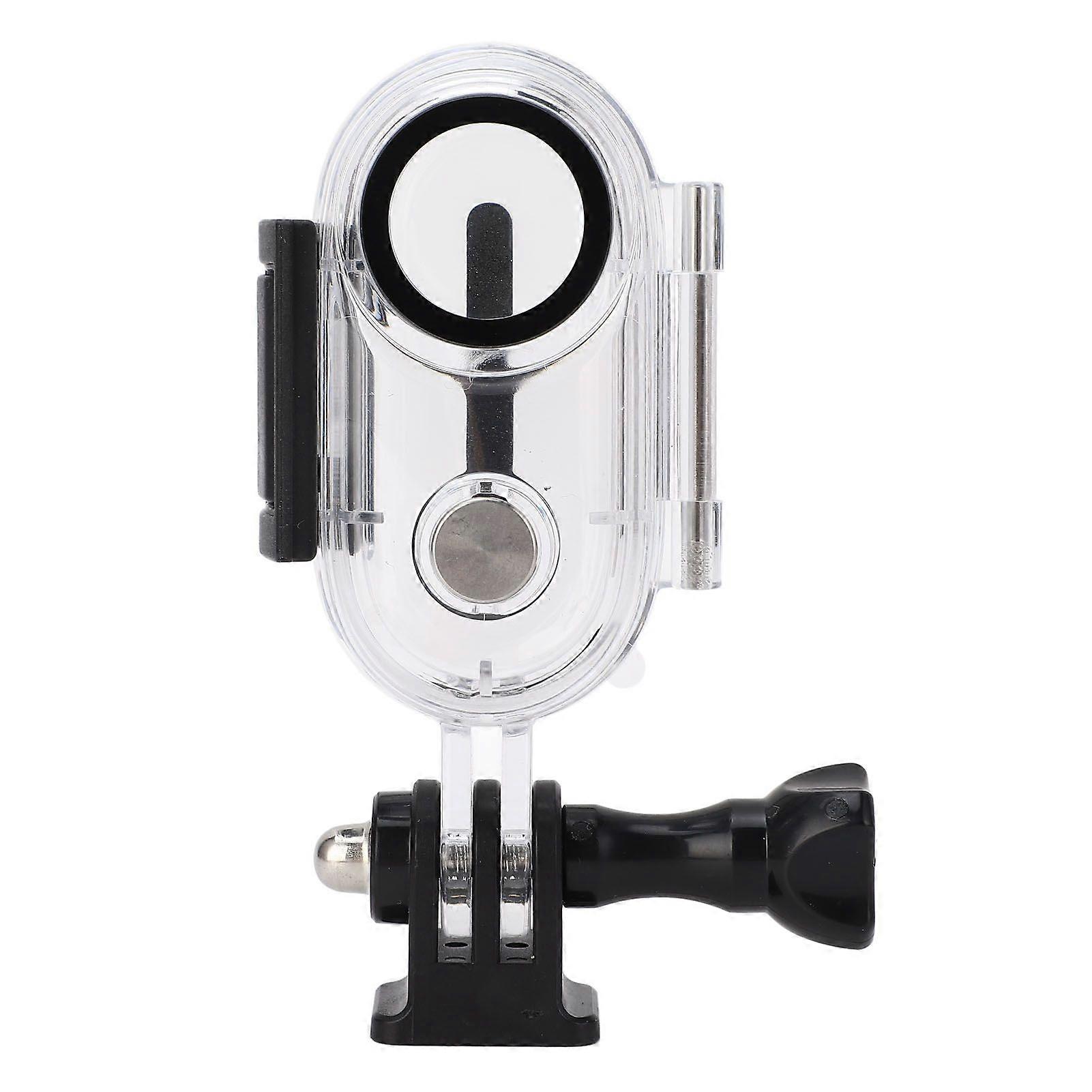 40M Underwater Diving Protective Shell with Bracket Accessories for GO3S Transparent Action Camera Waterproof Case
