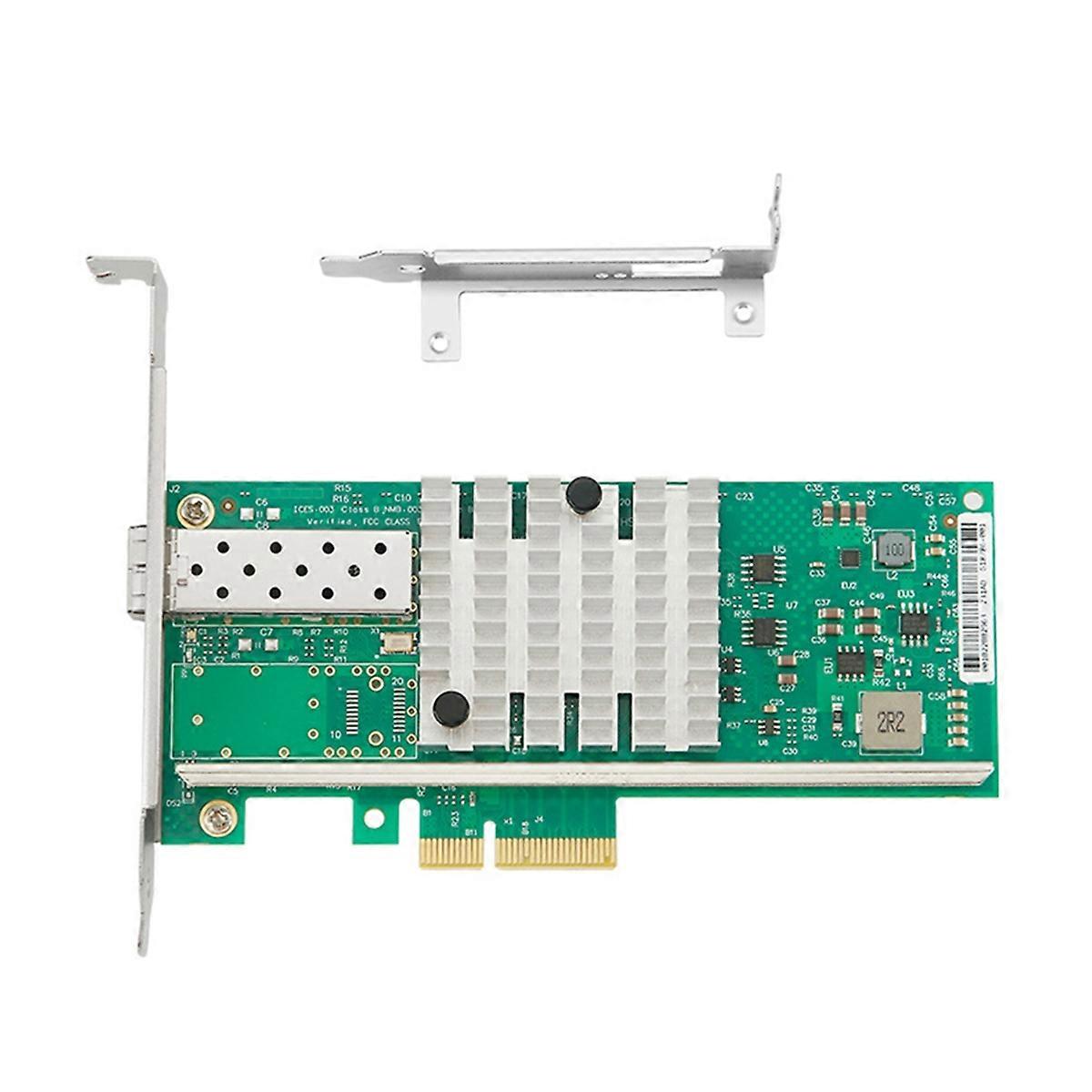 PCIe X4 Single Port 10G SFP+ Network Card for Linux Servers