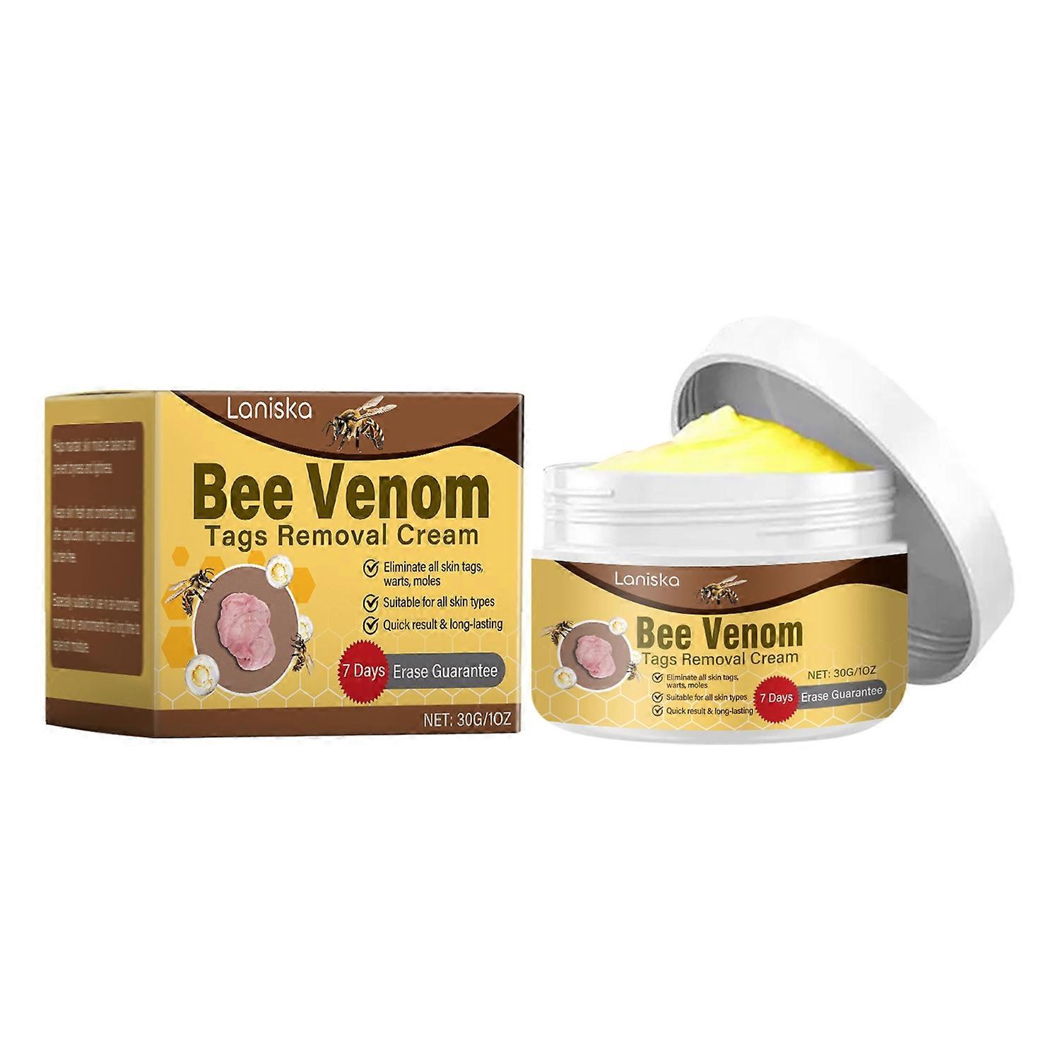 Laniska Bee Venom Skin Care Cream Gentle Herbal Formula Softens Skin Daily Cleansing Kew Cream