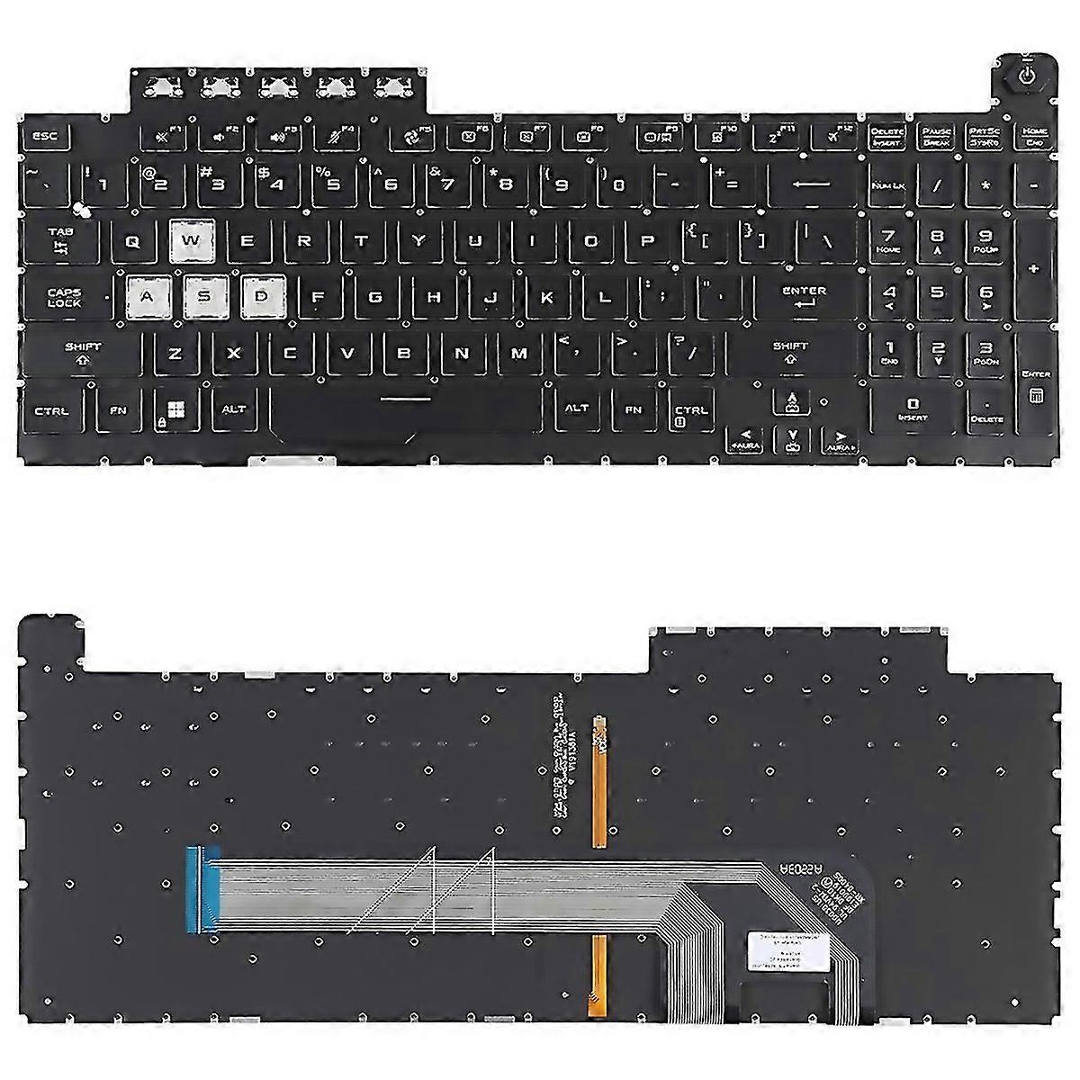 For Us Version Backlight Laptop Keyboard For Asus Rog Strix Gl703v Gl703vd Gl703vm