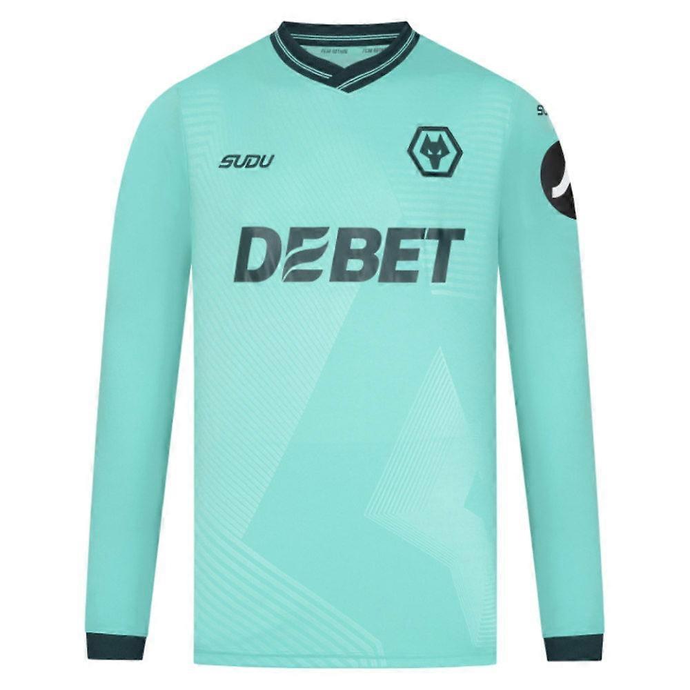 2025-2026 Wolves Long Sleeve Away Shirt