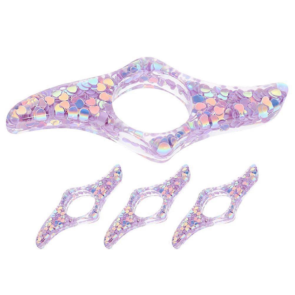 Lot de 4 supports de page de livre, outil de lecture pour le pouce