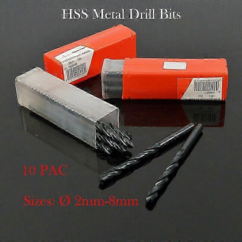 Highly Resilient Solid Carbide Drill Bits, Precision Crafted for Hardened Materials, Jobber Length, 4mm Diameter, Micrograin Carbide with Ti