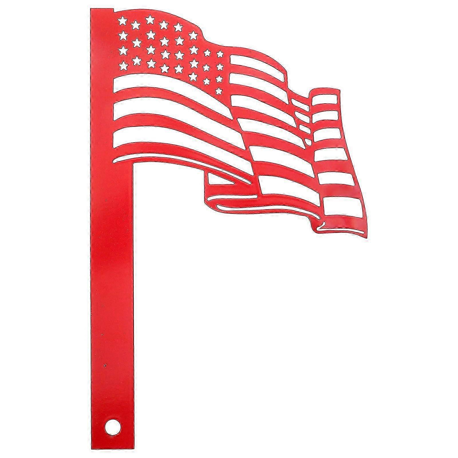 フラグ形状メールボックスステーク装飾メールボックスフラグメタルステークサインメールボックス装飾