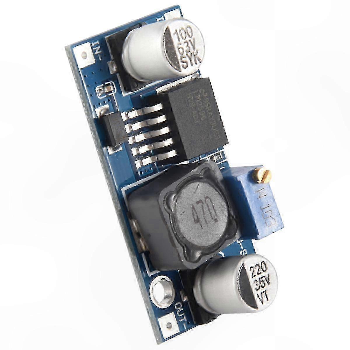 DC-DC Step-Down Converter Module, Adjustable Voltage Regulator, 4.5-60V Input Power Supply