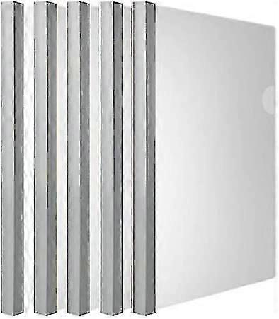 Clear Report Covers With Solid Color 10 Mm Sliding Bar (transparent Resume Presentation File Folders Orga