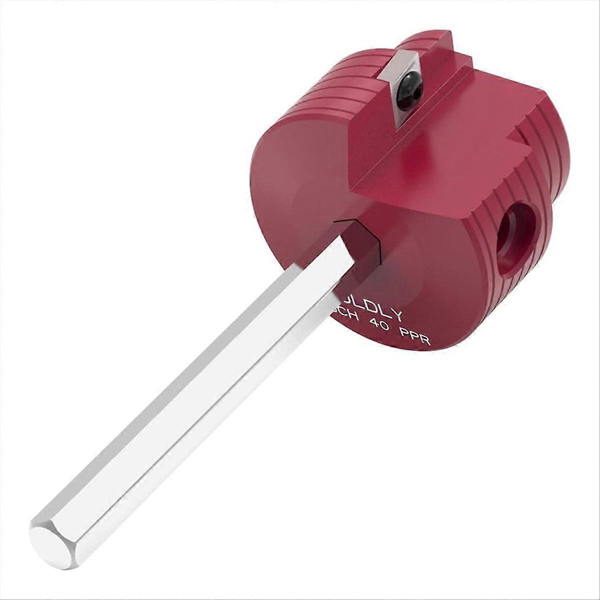 PVC pipe reamer with hexagonal shaft-PVC joint saver B