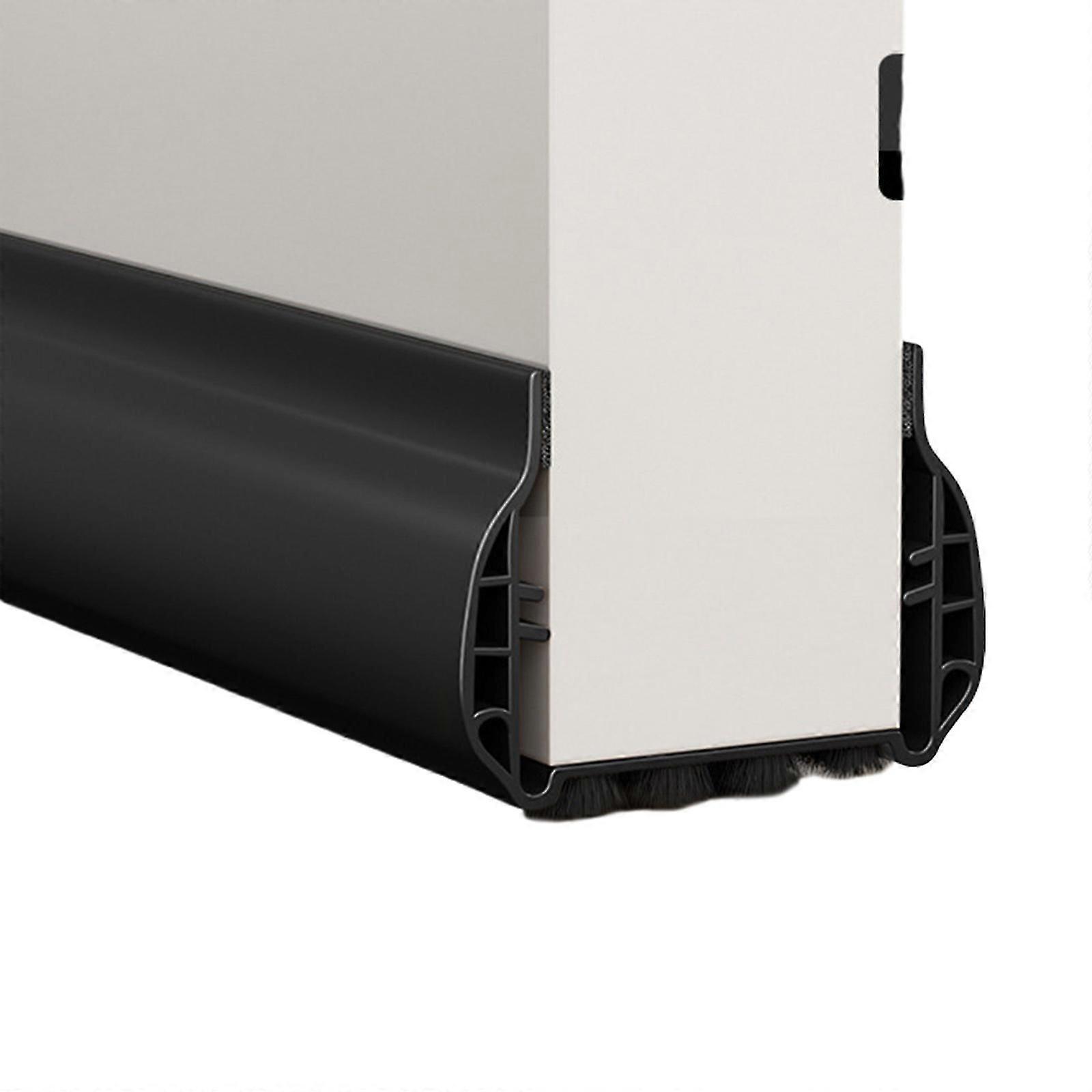 Door Draft Stopper Strips Soundproof Door Bottom Seal Blocker Under Door Draft Noise Blocker Door Sweeps Sealing Strips brown