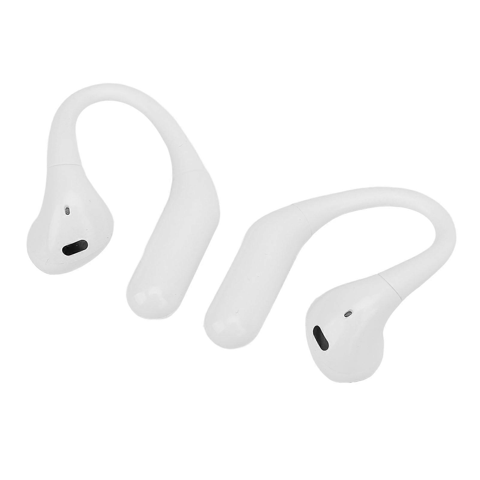 144 Languages Translator Earphone Bluetooth 5.3 Noise Reduction with APP Wireless Translation Earphones White 