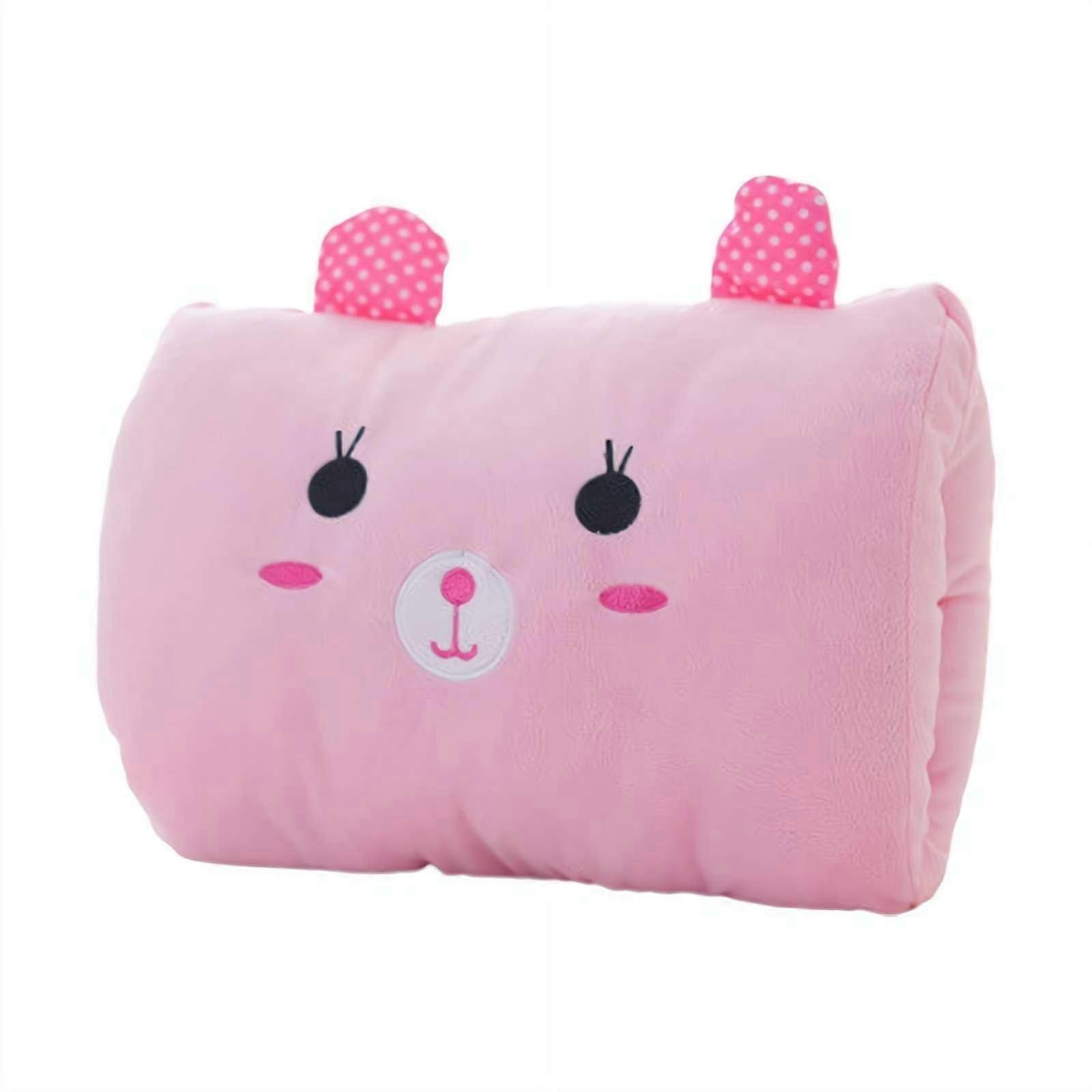 Cartoon Hand Pillow Plush Hand Warmer Arm Warmers One Size NonElectrical Rabbit Design Travel Essentials Winter Warmth